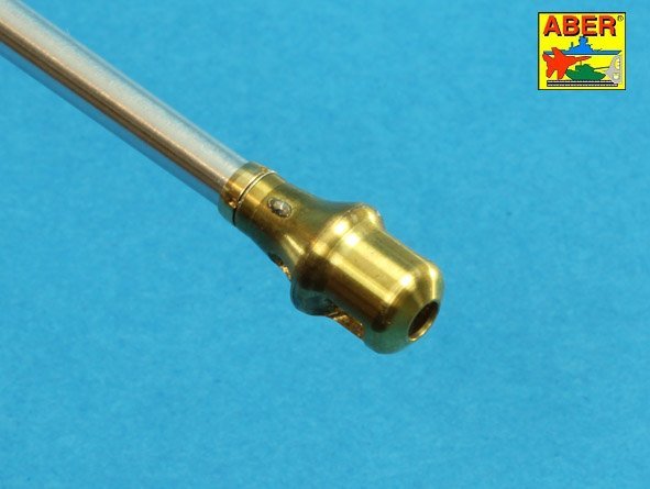 Aber 35L-215 Barrel for German 8,8cm Kw.K 43 (L/71) gun used on Tiger B Porsche turret-late for TAKOM model 1/35 – imagen 10