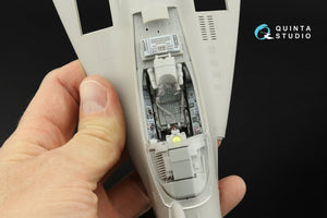 Intérieur imprimé en 3D et coloré sur papier décalcomanie pour MiG-29A de l&amp;#39;OTAN (Trumpeter), par Quinta Studio QD32176, échelle 1/32  – image 14