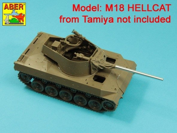 Canon Aber 35L-325 de 76 mm pour fusil d&amp;#39;assaut M18 Helcat, échelle 1/35 – image 5