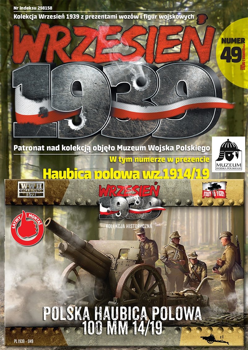 Premier à combattre PL049 Obusier de campagne polonais 100 wz. 14/19 (1/72)