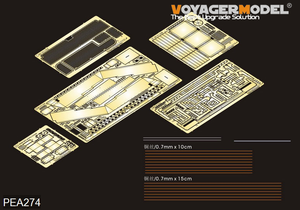 Modèle Voyager PEA274 Bac de rangement/paniers/CIP pour M1A1/M1A2 de l&amp;#39;armée américaine moderne (pour TAMIYA 35269) 1/35
