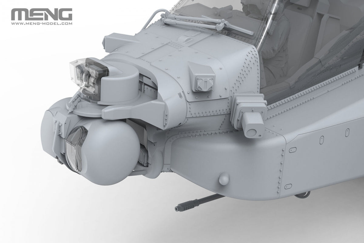 Meng Model QS-005S AH-64 D Saraf - Heavy Attack Helicopter (Israeli Air Force) with Figures 1/35 – image 7