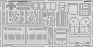 Eduard 32425 MiG-29UB undercarriage TRUMPETER 1/32