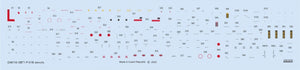 Eduard D48118 P-51B stencils Eduard 1/48
