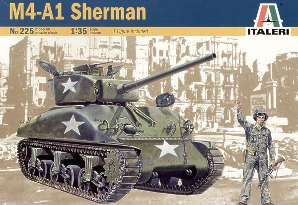 Italeri 0225 M4-A1 Sherman 1/35 – imagen 2