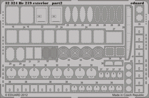 Eduard 32324 He 219 exterior 1/32 Revell – Bild 2