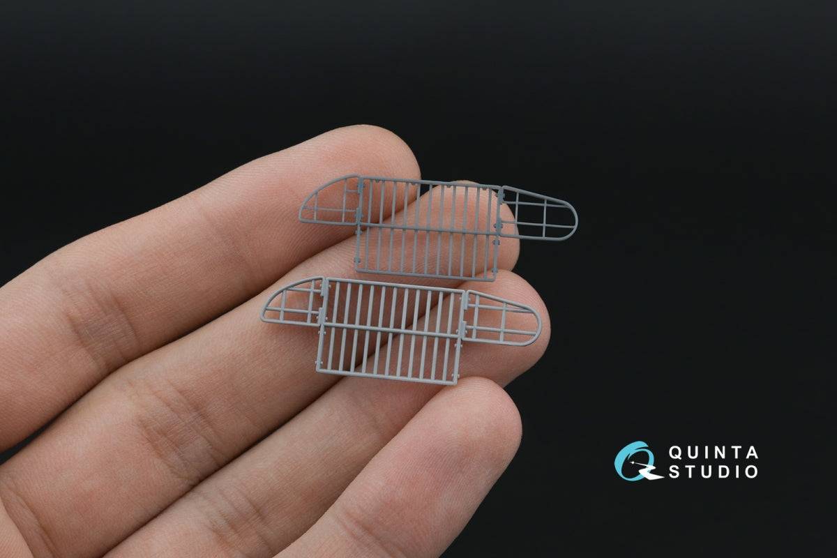 Quinta Studio QT35010 Dodge WC-54 front grille (Zvezda) 1/35 – imagen 3