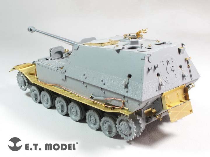 E.T. Model E35-189 WWII German Elefant Schwerer Jagdpanzer Basic (For DRAGON Kit) 1/35 – imagen 3