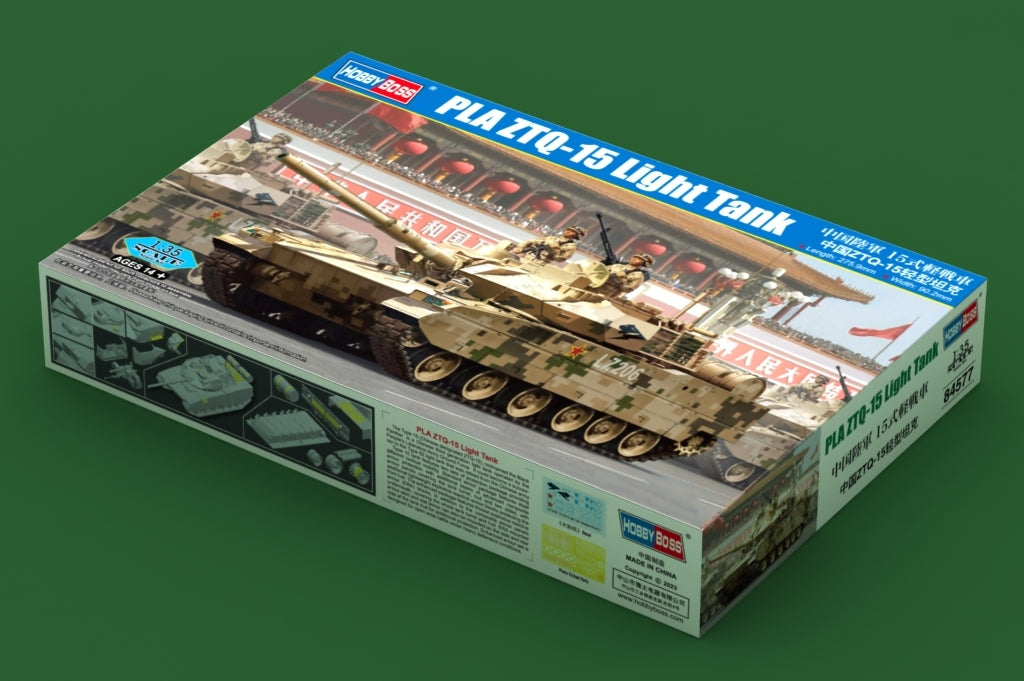 Hobby Boss 84577 PLA ZTQ-15 Light Tank 1/35 – imagen 2