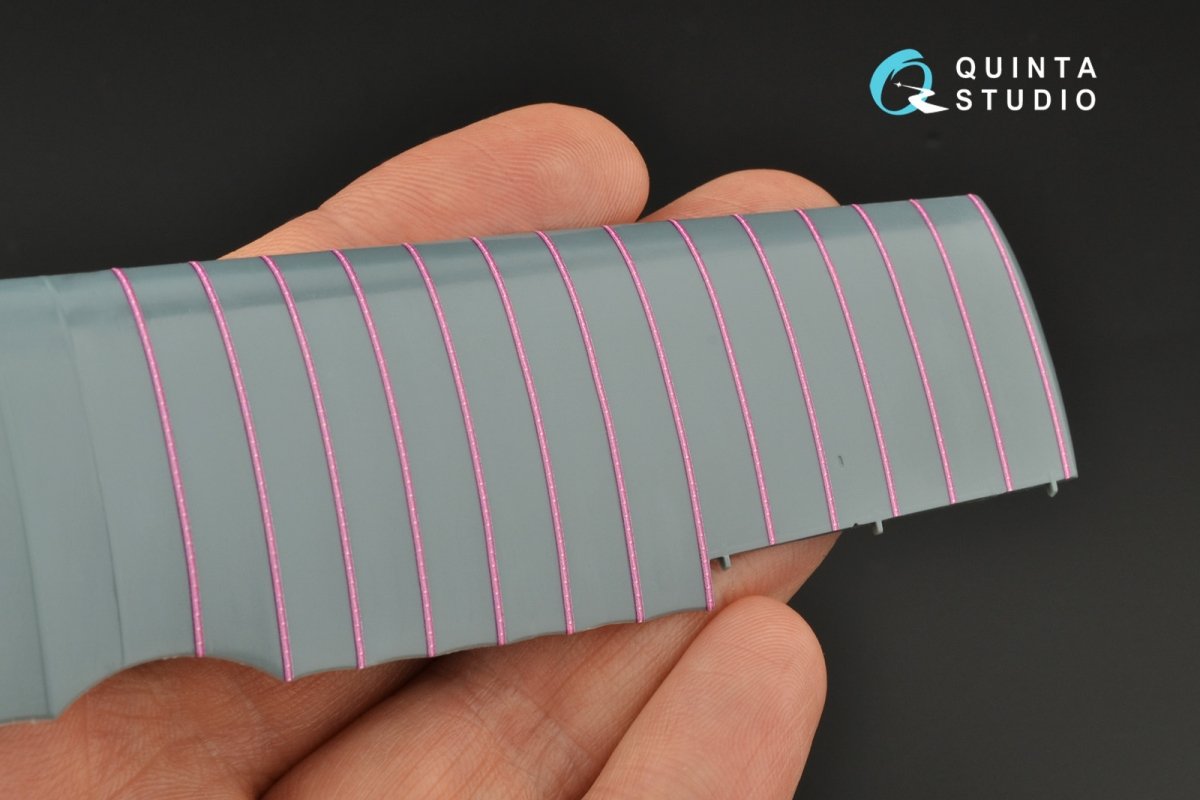 Quinta Studio QP48003 Magenta rip tapes for Fokker Dr.(F)I-D.VII 1/48 – imagen 2