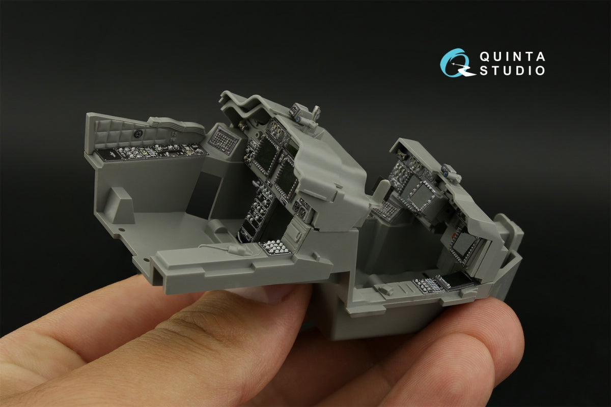 Quinta Studio QD35104 AH-64DI Saraf 3D-Printed &amp;amp; coloured Interior on decal paper (Takom) 1/35 – imagen 9