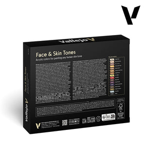 Vallejo 70258 Face &amp;amp; Skin Tones 16x18ml – Bild 4