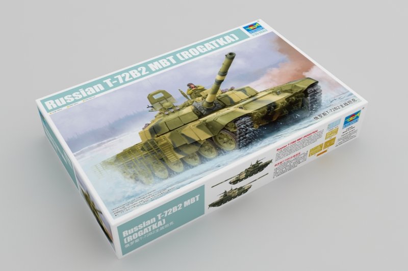Trumpeter 09507 Russian T-72B2 MBT (ROGATKA) 1/35 – imagen 2
