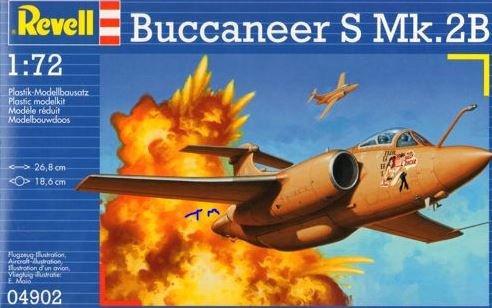 Revell 04902 Buccaneer S Mk.2B 1/72