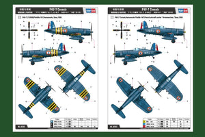 Hobby Boss 80392 F4U-7 Corsair 1/48 – imagen 3