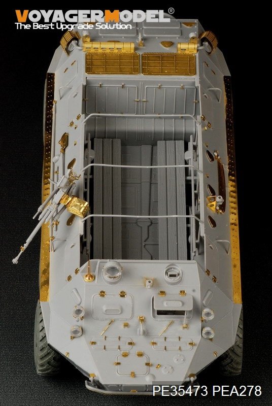 Maquette Voyager PE35473 BTR-60P APC russe moderne pour TRUMPETER 01542 1/35 – image 5