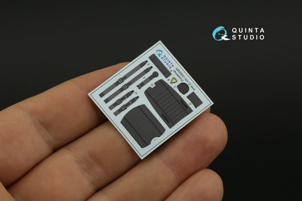 Quinta Studio QD+35119 AH-1Z 3D-Printed coloured Interior on decal paper (Academy) (with 3D-printed resin parts) 1/35 – imagen 3