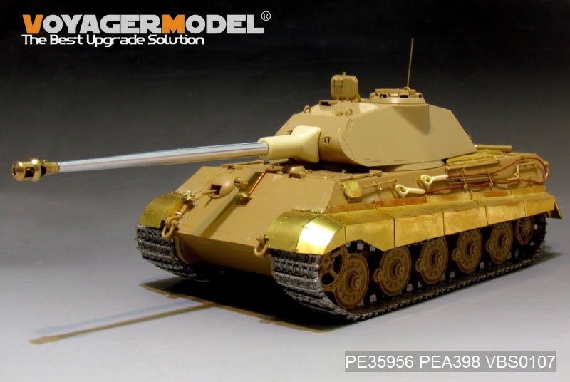 Voyager Model PE35956 WWII German King Tiger (Porsche Turret) For MENG TS-037 1/35 – imagen 5