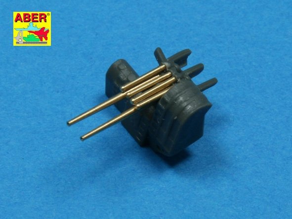 Aber 350L-37 Set of 8 pcs 127 mm barrels with recoil for Japan ships 1/350 – image 4