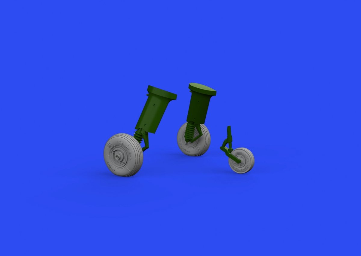 Eduard 648679 Z-126/226 Trener wheels EDUARD 1/48 – immagine 2