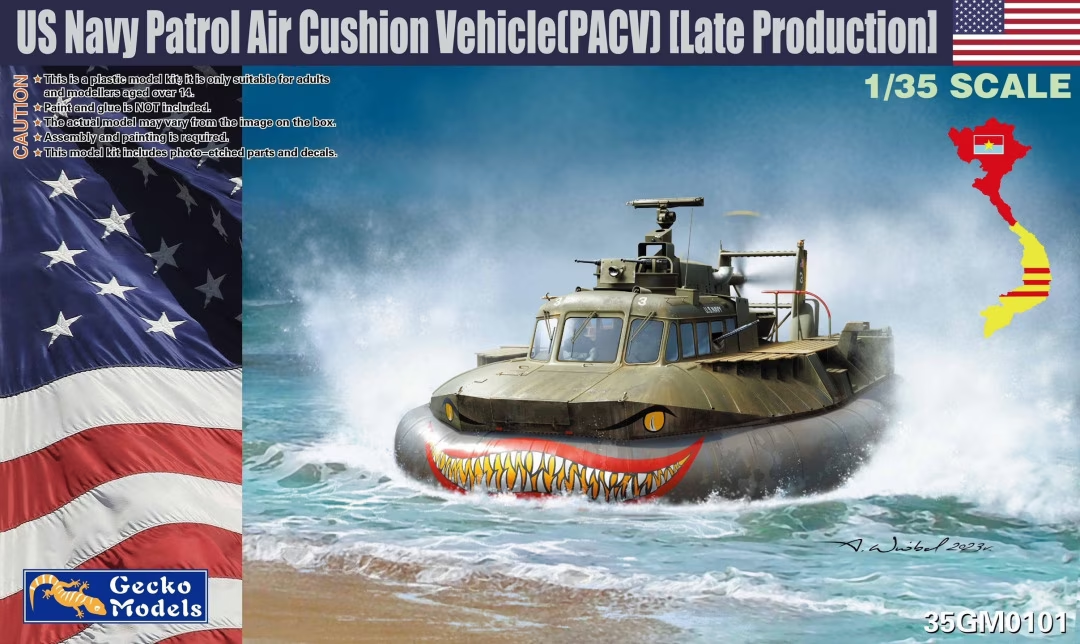 Gecko Models 35GM0101 PACV SK-5 (Véhicule de patrouille à coussin d&amp;#39;air) 1/35