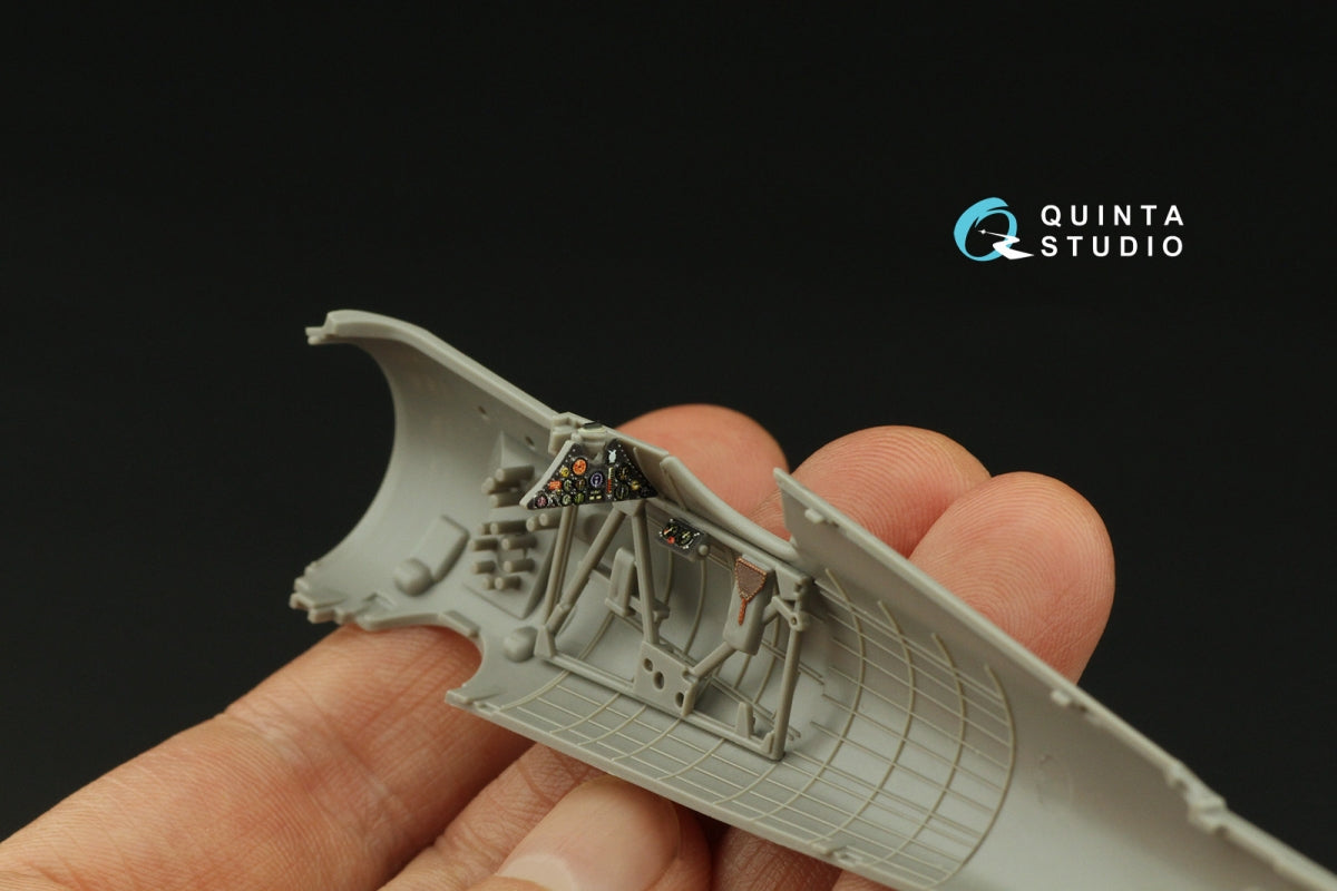 Quinta Studio QD48335 PZL P.11c 3D-Printed &amp;amp; coloured Interior on decal paper (Arma Hobby) 1/48 – imagen 5