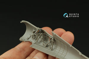 Quinta Studio QD48335 PZL P.11c 3D-Printed &amp;amp; coloured Interior on decal paper (Arma Hobby) 1/48 – imagen 5