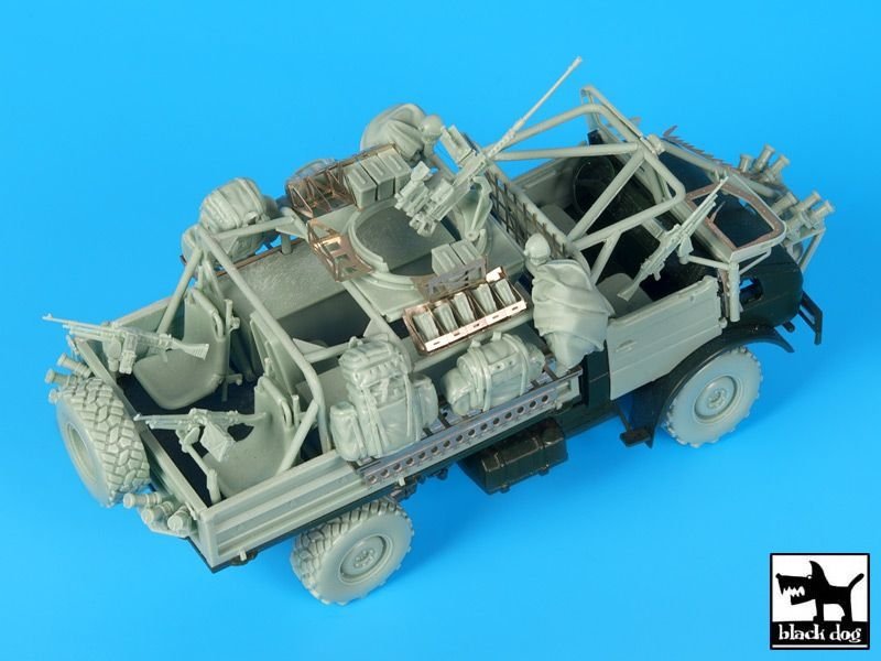Black Dog T35182 Unimog Belgian special forces accessories set 1/35 – immagine 4