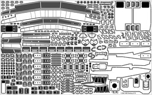 Pontos 23007F1 HMS RODNEY 1942 Detail Up Set 1/200 – imagen 35