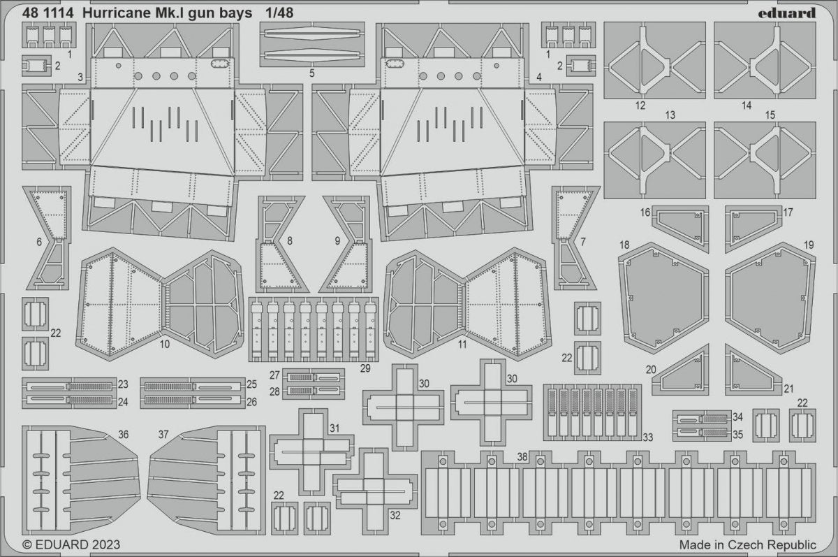 Eduard BIG49380 Hurricane Mk. I Hobby Boss 1/48 – imagen 3