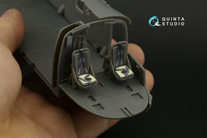 Quinta Studio QD48429 Westland Sea King HAS.1 3D-Printed &amp;amp; coloured Interior on decal paper (Airfix) 1/48 – imagen 13