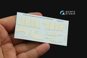 Quinta Studio QP32015 F-16 block 30/32 reinforcement plates (Academy) 1/32 – immagine 2