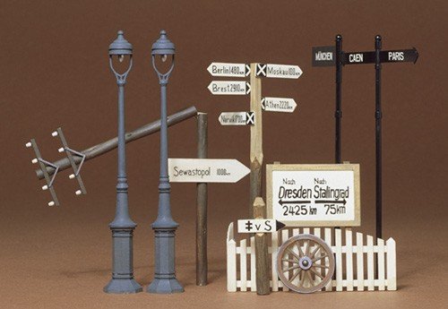 Tamiya 35067 Road Sign Set 1/35 – zdjęcie 2