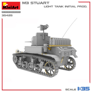 MiniArt 35425 M3 STUART LIGHT TANK, INITIAL PROD 1/35 – image 5