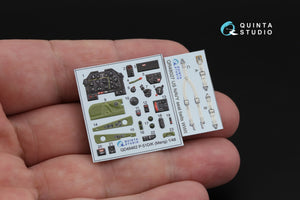 Quinta Studio QD48462 P-51D/K 3D-Printed coloured Interior on decal paper (Meng) 1/48 – immagine 3