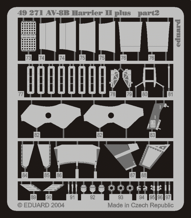 Eduard 49271 AV-8B Plus 1/48 Hasegawa – imagen 3