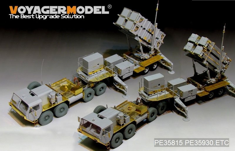 Voyager Model PE35930 Modern U.S. M983 w/MIM-104F Patriot SAM System PAC-3 Basic For TRUMPETER 01037 1/35 – immagine 31