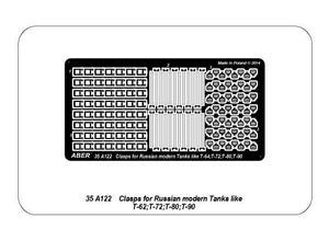 Aber 35A122 Clasps for Russian modern Tanks like T-64;T-72;T-80;T-90 1/35 – imagen 8