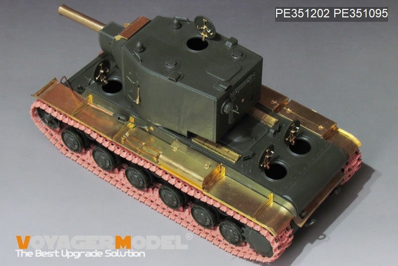 Voyager Model PE351202 WWII Russian KV-2 Basic (B ver include Gun Barrel) (For TAMIYA 35375) 1/35 – Bild 4