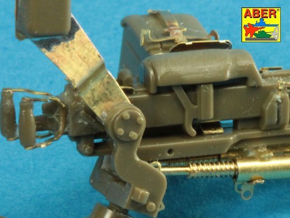 Aber 35L-114 Barrel for Russian 12,7mm heavy machine gun DShK, WWII version (JS-2:; JS-3; JSU-152) 1/35 – imagen 21