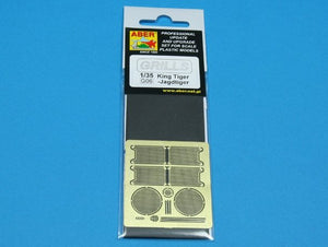 Aber 35G06 Grilles for german tank King Tiger, Jagdtiger 1/35 – imagen 4