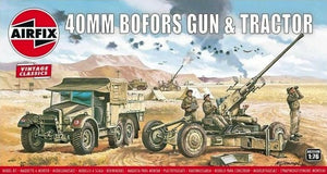 Airfix 02314V Bofors Gun &amp;amp; Tractor 1/76
