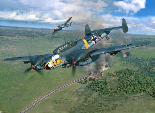 Revell 04961 Messerschmitt Bf110 C-2 / C-7 1/32 – imagen 2