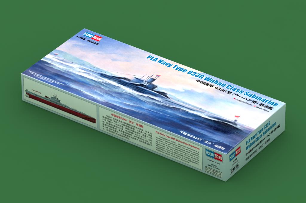 Hobby Boss 83516 PLA Navy Type 033G Wuhan Class 1/350 – imagen 2