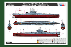 Hobby Boss 83516 PLA Navy Type 033G Wuhan Class 1/350 – imagen 4