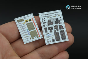 Quinta Studio QD48586 A-10A Warthog 3D-Printed &amp;amp; coloured Interior on decal paper (GWH) 1/48 – imagen 2