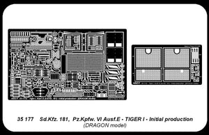 Aber 35177 Sd.Kfz.VI Ausf.E Tiger I, production initiale (1/35) – image 4