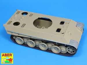 Aber 25010 Fenders for Panther G/Jagdpanther 1/25 – imagen 5