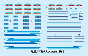 Trumpeter 06263 PLA Navy SH-5 1/350 – Bild 4