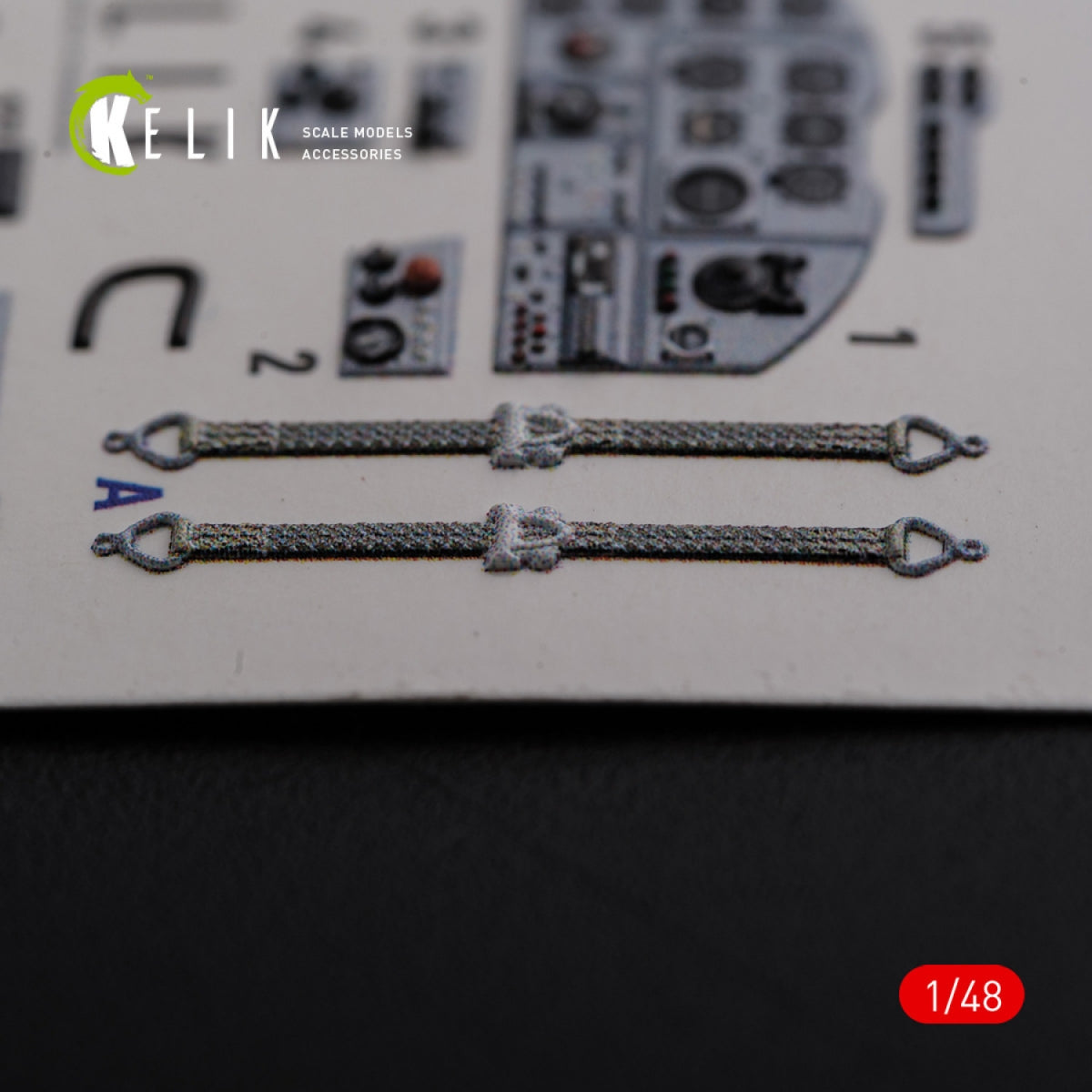 KELIK K48094 IL-2 Shturmovik interior 3D decals for Tamiya kit 1/48 – zdjęcie 6